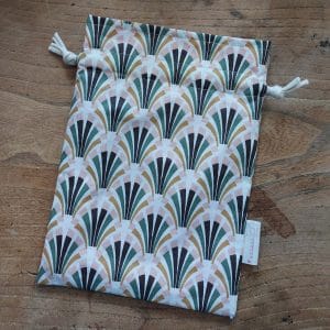 pochette maillot de bain rose vert pratique