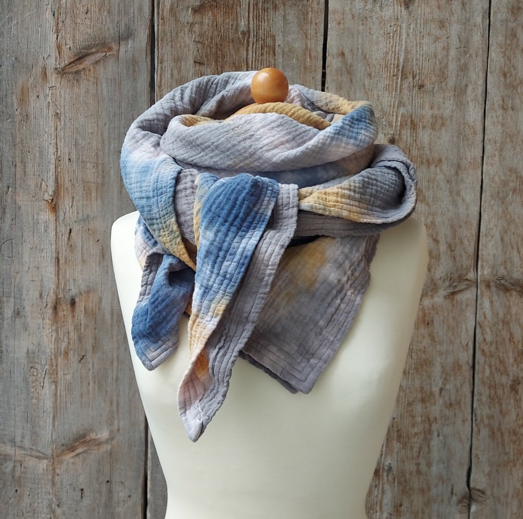 foulard double gaze - srinagar – Image 2